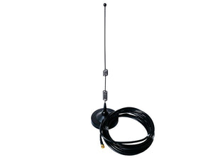 Desktop Antenna with SMA Male Connector, 3G/4G 6dBi, Indoor WiFi, 698-2700MHz frequency, designed for LTE/GSM/3G/WiFi wireless communications - Let's Fibre Technologies 