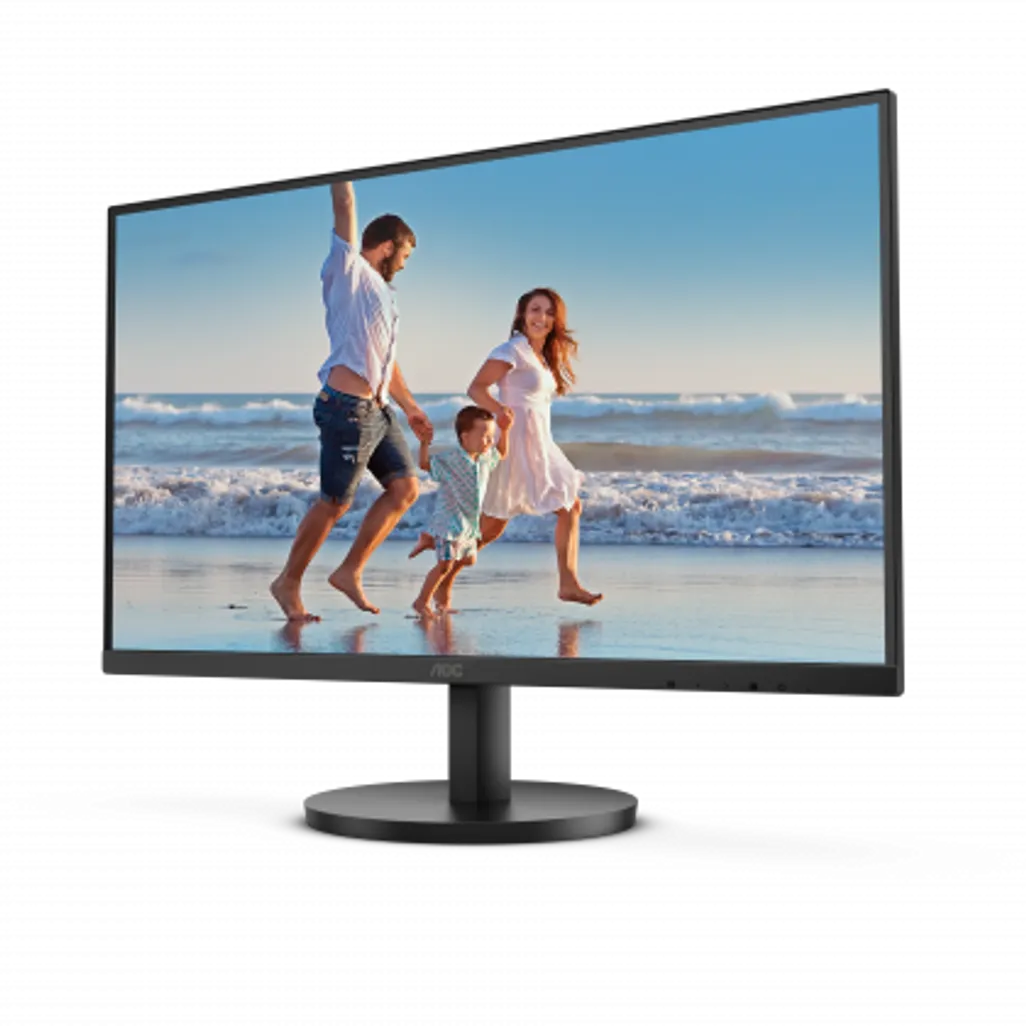 AOC 24B3HM Computer Monitor | 23.8 inch | VA FHD 1920x 1080 75hz | HDMI; VGA | VESA | Flicker Free | Low Blue Mode; HDMI Cable only (NO VGA Cable)