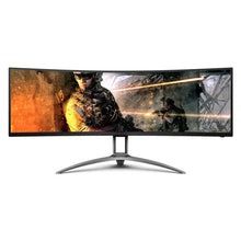 Load image into Gallery viewer, AOC AG493UCX2 AGON Gaming Monitor|Curved 49 inch|VDual QHD 5120x1440 165Hz|1ms|HDMI DP UCB-C|VESA|Low Blue Mode| FreeSync Premiu
