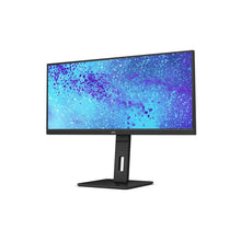 Load image into Gallery viewer, AOC Q34P2 Ultra-Wide FHD (2560x1080) 34-inch Monitor, 75Hz, IPS, HDR Mode, VA WFHD 2560x1080, HDMI DP, VESA, HAS, Flicker Free, Low Blue Mode, Monitor
