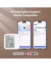 Load image into Gallery viewer, Aqara Climate Sensor W100 Temperature &amp; Humidity Monitoring, Zigbee 3.0 Connectivity, E Ink Display, 2-Year Battery Life AQ-SNSR-CLIMATE
