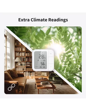 Load image into Gallery viewer, Aqara Climate Sensor W100 Temperature &amp; Humidity Monitoring, Zigbee 3.0 Connectivity, E Ink Display, 2-Year Battery Life AQ-SNSR-CLIMATE
