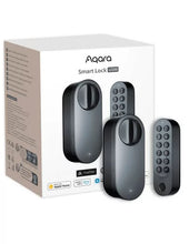 Load image into Gallery viewer, Aqara U200 Retrofit Smart Door Lock Black, Lock type - Retrofit - Requires AQ-Hub-M3 or Thread Border Router | EL-D02D
