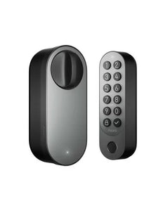 Aqara U200 Retrofit Smart Door Lock Black, Lock type - Retrofit - Requires AQ-Hub-M3 or Thread Border Router | EL-D02D