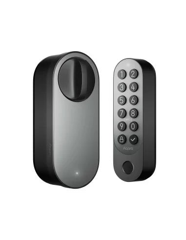 Aqara U200 Retrofit Smart Door Lock Black, Lock type - Retrofit - Requires AQ-Hub-M3 or Thread Border Router | EL-D02D
