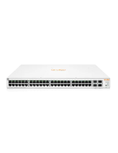 HPE Networking Instant On 1930 4SFP+ 48 Port 370W Switch, Smart Managed layer 2+, 48 × PoE GB ports, 4 × SFP/SFP+ ports | ARU-IO-SW193048G-370W