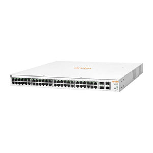 HPE Networking Instant On 1930 4SFP+ 48 Port 370W Switch, Smart Managed layer 2+, 48 × PoE GB ports, 4 × SFP/SFP+ ports | ARU-IO-SW193048G-370W