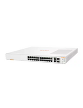 Load image into Gallery viewer, HPE Networking Instant On 1960 2SFP+ 24 Port  370W Switch, Smart-managed layer 2+, 24x PoE GbE ports, 2 Dedicated 10G SFP+ | ARU-IO-SW196024G-370W
