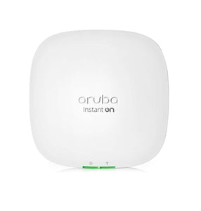 HPE Aruba Networking Instant On WiFi 6 Access Point, Dual band, 802.11ax, 1774Mbps, PoE excluded, GbE uplink port, 2×2:2 MU-MIMO, 75 clients | AP22