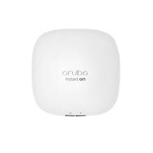 Load image into Gallery viewer, HPE Aruba Networking Instant On WiFi 6 Access Point, Dual band, 802.11ax, 1774Mbps, PoE excluded, GbE uplink port, 2×2:2 MU-MIMO, 75 clients | AP22
