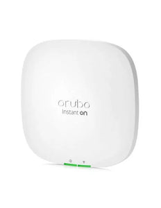 HPE Aruba Networking Instant On WiFi 6 Access Point, Dual band, 802.11ax, 1774Mbps, PoE excluded, GbE uplink port, 2×2:2 MU-MIMO, 75 clients | AP22