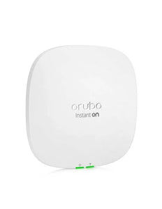 HPE Networking Instant On WiFi 6 Access Point, Dual band, 802.11ax, 5374Mbps, PoE excluded, 2.5GbE uplink port, 4x4:4 MU-MIMO, 100+ clients | AP25