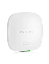 Load image into Gallery viewer, HPE Networking Aruba Instant On, Indoor WiFi 6E Access Point, Tri-band, 802.11ax, PoE excluded, 2.5GbE uplink port, 2x2:2 MU-MIMO, 75 Clients | A32
