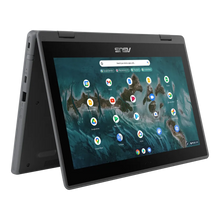 Load image into Gallery viewer, ASUS Chromebook Flip Laptop | CR1100FKA-C864G1C | 11.6&#39;&#39; HD Touch | Grey | N4500 | 8GB LPDDR4X Onboard | 64GB EMMC|Stylus Included|Chrome OS Notebook
