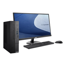 Load image into Gallery viewer, ASUS ExpertCenter Ess.|D500SC-I58512B1W|SFF Desktop|Black|i5-11400F|8GB DDR4|512GB PCle SSD G3|GT730 2GB|WIN 11 FPP PRO License
