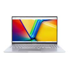 Load image into Gallery viewer, Asus Vivobook M1505YA-O71610S0W Laptop|15.6-inch OLED FHD|Silver| Ryzen R7-7730U|16GB DDR4(SD+Onboard)|1TB PCIe SSD|On Board|Win11 Home Notebook
