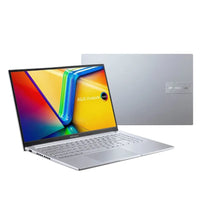 Load image into Gallery viewer, Asus Vivobook M1505YA-O71610S0W Laptop|15.6-inch OLED FHD|Silver| Ryzen R7-7730U|16GB DDR4(SD+Onboard)|1TB PCIe SSD|On Board|Win11 Home Notebook
