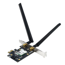 Load image into Gallery viewer, Asus PCe-AX3000 Wi-Fi 6 (802.11ax) AX3000 Dual-Band PCIe Wi-Fi Adapter, WiFi Driver: Win11/Win10x64 driver, BT Driver: Win11/Win10x64 (L1 Shelf 23A)
