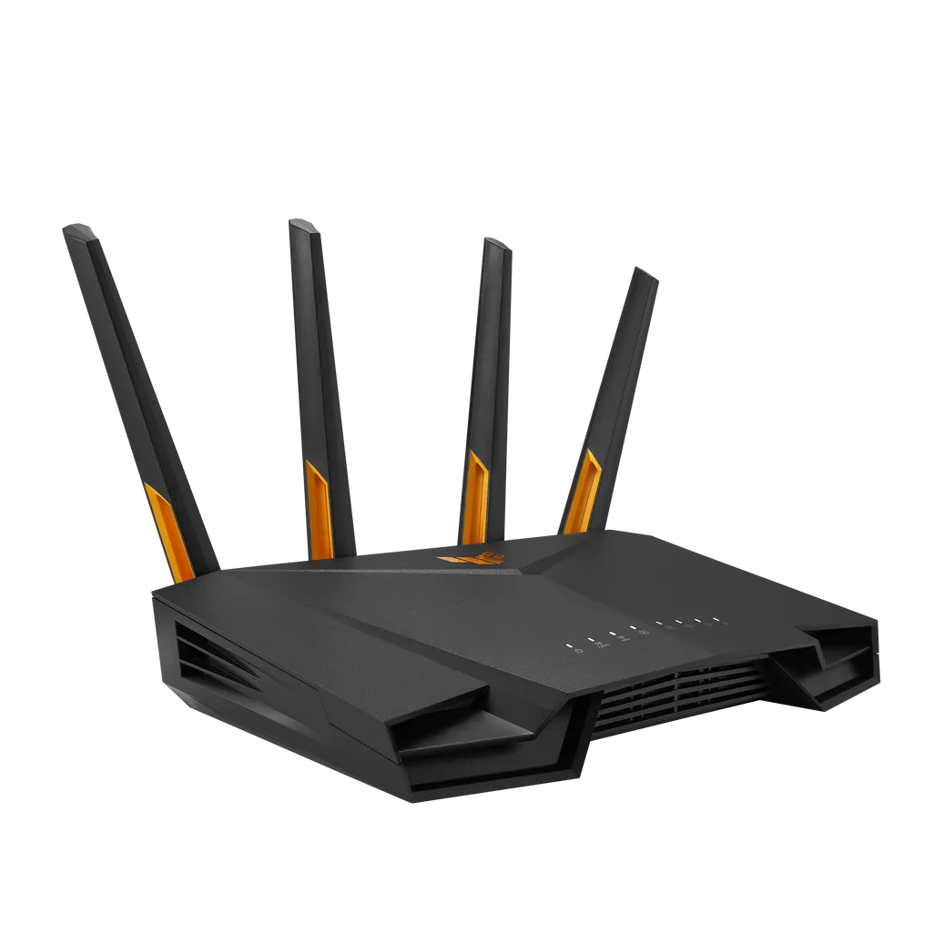 Asus TUF Gaming AX3000 V2 Dual Band WiFi 6 Gaming Router with Mobile Game Mode; 3 steps port forwarding; 2.5Gbps port; AiMesh Router