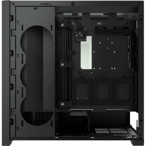 Corsair 5000D Airflow Tempered Glass Mid-Tower PC CASE; Black - 4x3.5''; 2x2.5''; Up to 360mm Liquid Coolers - ATX Chassis