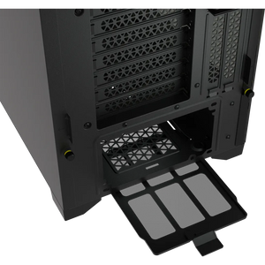 Corsair 5000D Airflow Tempered Glass Mid-Tower PC CASE; Black - 4x3.5''; 2x2.5''; Up to 360mm Liquid Coolers - ATX Chassis