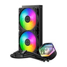 Load image into Gallery viewer, Cooler Master MasterLiquid 240 Atmos, Liquid cooling kit, Fan diameter: 12 cm, Product colour: Black
