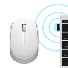 Load image into Gallery viewer, LOGI M171 Wireless mouse (White) Nano USB receiver 3 buttons optical, 910-006867
