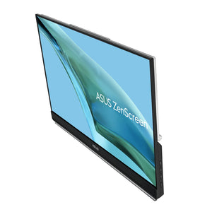 ASUS ZenScreen|24” 1080P|Portable USB Monitor (MB249C)|FHD|IPS|Type-C|Speaker|Multi-stand Design  Kickstan|C-clamp Arm|Partition