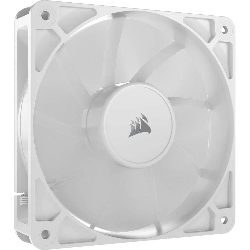 CORSAIR RS120 120mm PWM Fan – White, Fan diameter: 12 cm