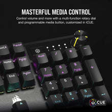 Load image into Gallery viewer, CORSAIR K70 CORE RGB Mechanical Gaming Keyboard - CORSAIR Red Linear Switches
