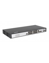 Load image into Gallery viewer, Bdcom 16 Port Gigabit PoE Switch, fully managed switch featuring gigabit 802.3af/at PoE, 16 x GB PoE Ports and 4 x SFP Ports, Layer 2, Bdcom-S2520P
