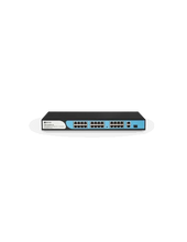 Load image into Gallery viewer, BDCOM 24-Port 100M PoE Switch (24-Port 100M PoE + 2 GE + 1 SFP) 280W PoE Budget, Built-in AC power supply, DIP Function, rackmount - S1200-24P2G1S
