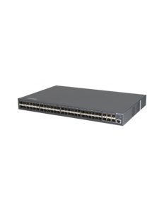 Bdcom 48-Port Gigabit SFP L3-lite Stackable Managed Switch, Featuring 48 SFP Ports, 6x 10G SFP+ Ports, Dual AC-220V Power Supply, 1U Mounting