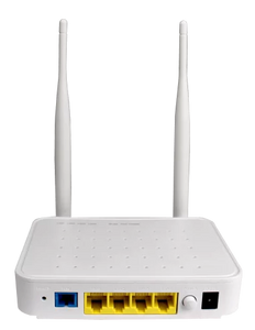 Bdcom Subscriber (ONU), WiFi, 1x GB, 3x 100Mbps, 802.11n, 1 EPON port (SC/UPC), WiFi, AC220V external adaptor Included, Max wireless users - 4