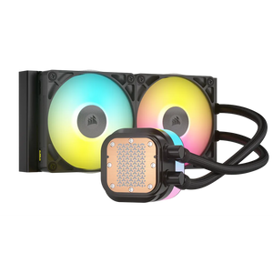 Corsair iCUE Link TITAN 240 RX RGB Liquid CPU Cooler – RX120 RGB Fans – Fits Intel LGA 1851/1700; AMD AM5/AM4 – iCUE Link System