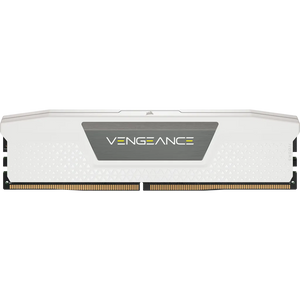 Corsair VENGEANCE 32GB (2 x 16GB) DDR5 DRAM 5200MHz C40 Memory Kit, 40-40-40-77, 1.25V, White, 288-pin DIMM, CAS latency: 40, ECC, Component for: PC