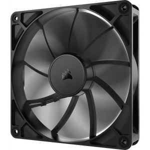 CORSAIR RS140 140mm PWM Fan, Fan diameter: 14 cm, Rotational speed (min): 330 RPM, Rotational speed (max): 1700 RPM, Maximum airflow: 95.5 cfm, White