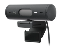 Load image into Gallery viewer, Logitech Brio 505 Webcam - Graphite, compatible with most video conferencing platforms and certified for use with Microsoft Teams, Google Meet, Zoom
