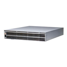 Load image into Gallery viewer, Brocade 128 ports (96 64G SFP+, 16 2x64G SFP-DD ports), 48-port base; 2x 24-port SFP+ PODs, 32-port SFP-DD POD (16 2x64G SFP-DD)
