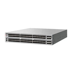 Brocade G720 64 port switch, 56 port activation, incl. 56 Brocade 32Gb/s multi-mode modules, port side exhaust G720 BR-G720-56-32G-R