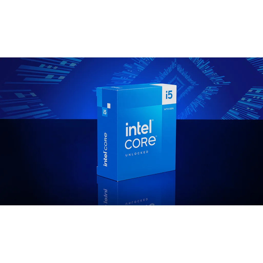 Intel Core i5-14600K Processor 5.3GHz; 14 Cores (6P+8E); 20 Threads; 24MB SmartCache; 125W TDP; LGA1700, Component for PC/Client/Tablet, Workstation