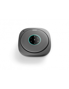 Snom C300 Personal Conference Speaker, with integrated USB chargeable long-life 5,200 mAh battery, up to 24 hrs of talk time, 5 days standby operation