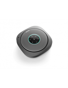 Snom C300 Personal Conference Speaker, with integrated USB chargeable long-life 5,200 mAh battery, up to 24 hrs of talk time, 5 days standby operation
