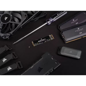 Corsair MP600 CORE XT 2TB NVMe PCIe M.2 SSD, Read speed 5000 MB/s, Write speed 4400 MB/s, Component for PC/Laptop