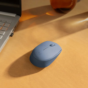 LOGI M171 Wireless mouse (Blue/Grey) Nano USB receiver 3 buttons optical, 910-006866