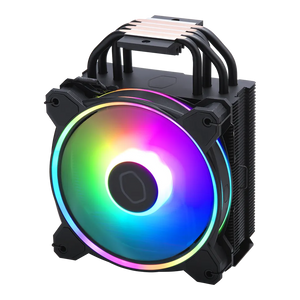 Cooler Master Hyper 212 Halo Black CPU Air Cooler, Width: 73 mm, Depth: 124 mm, Height: 154 mm, Product colour: Black