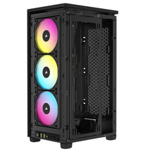 Load image into Gallery viewer, Corsair 2000D RGB ICUE Airflow Tempered Glass ITX-Tower, PC CASE, Black, AF Slim fans/SF PSU only, 2.5&quot; HDD, Width 200 mm, Depth 271 mm, Height 458 mm
