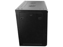 Load image into Gallery viewer, Linkbasic 12U 450mm Deep Fixed Wall-Mount Wall Box, Seamless Steel and Powder Coated Material, Supplied Flat-Packed, 635 x 600 x 450mm (H x W x D)
