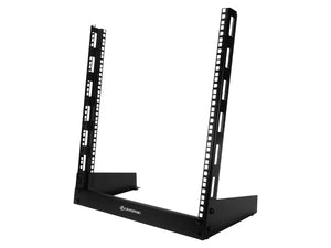 Linkbasic 12U Desktop Open Rack, Supplied Flat Packed, Cold Rolled Steel; Powder Coated, (Direct Mounting Only), Dimensions 584 x 503 x 295 mm (H×W×D)