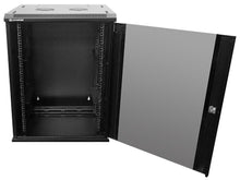 Load image into Gallery viewer, Linkbasic 15U 550mm Deep Swing Frame Wall Box, Cold Rolled Steel &amp; Powder Coated Material, 789 x 600 x 550mm (H x W x D), supplied Flat-packed - Let&#39;s Fibre Technologies 
